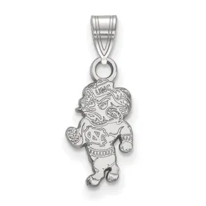 10K White Gold University of North Carolina Small Pendant