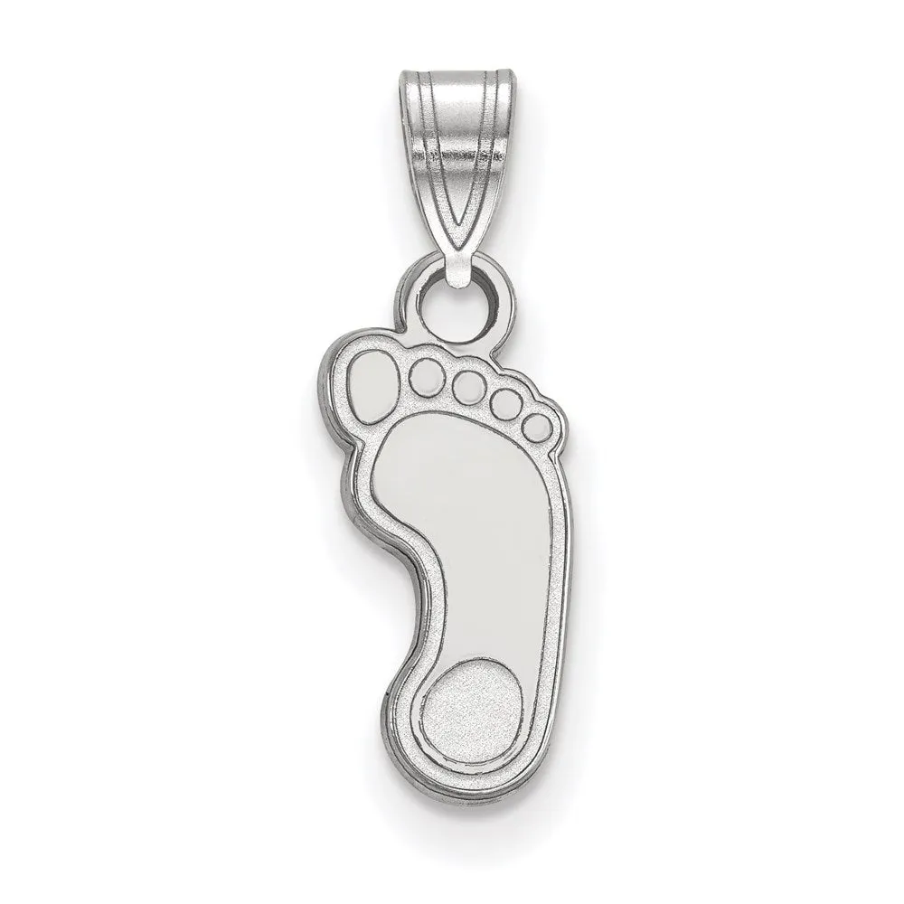 14K White Gold University of North Carolina Small Pendant