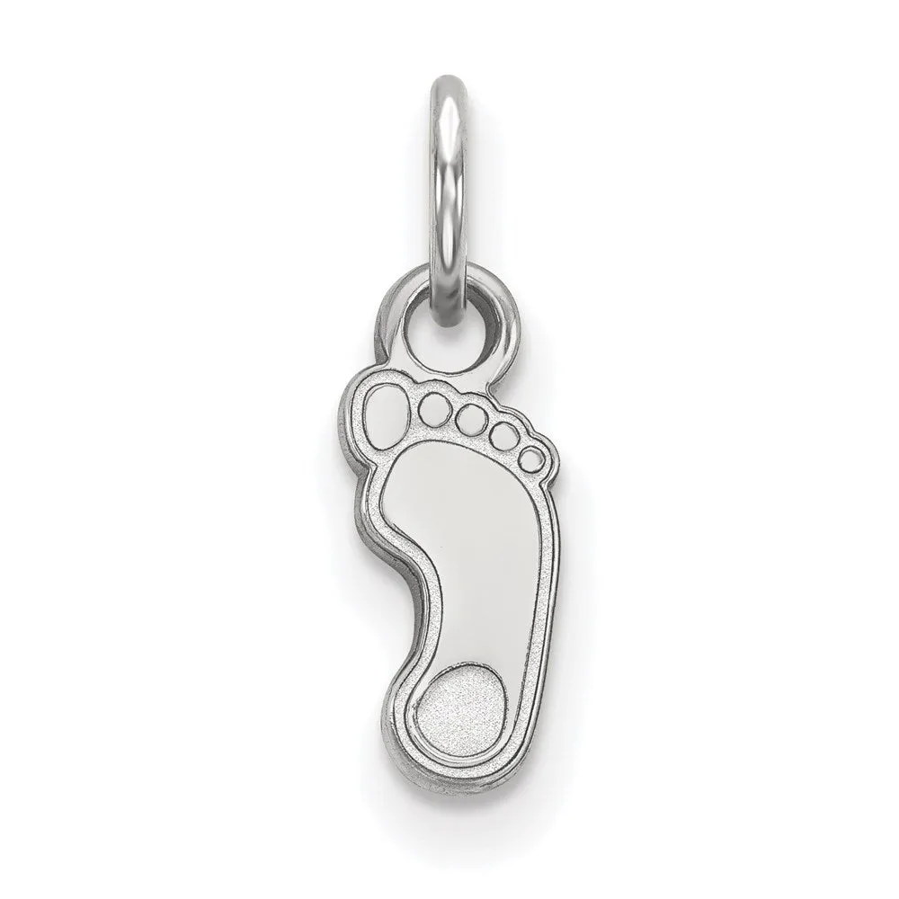 14K White Gold University of North Carolina XS Pendant