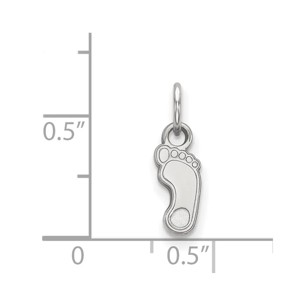 14K White Gold University of North Carolina XS Pendant