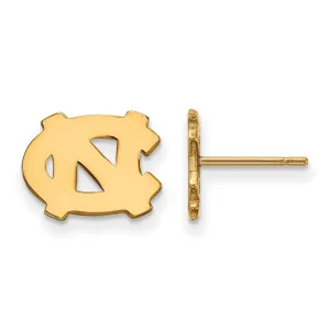 14K Yellow Gold University of North Carolina XS Post Earrings