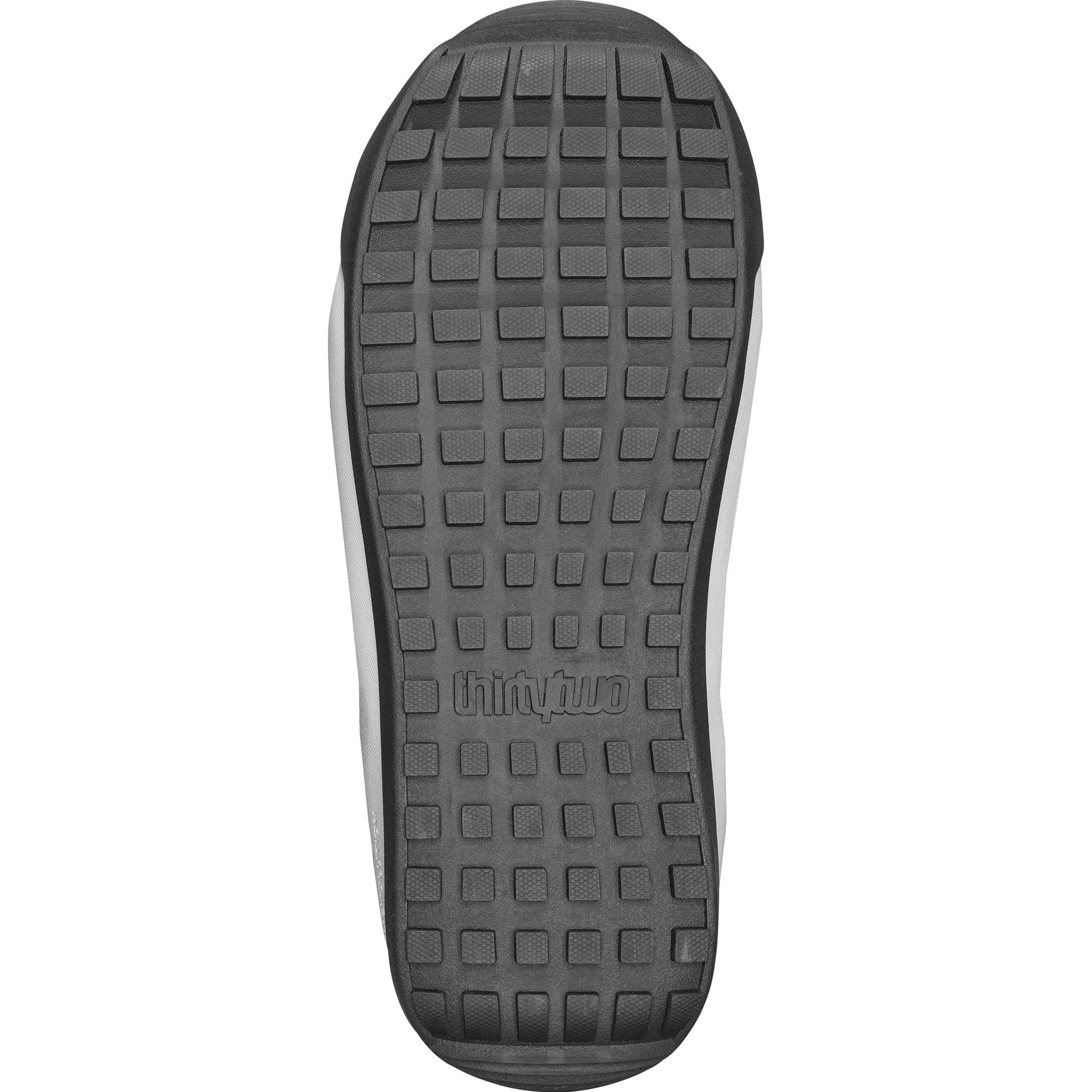 32 STW Double Boa Snowboard Boot White Black 2025
