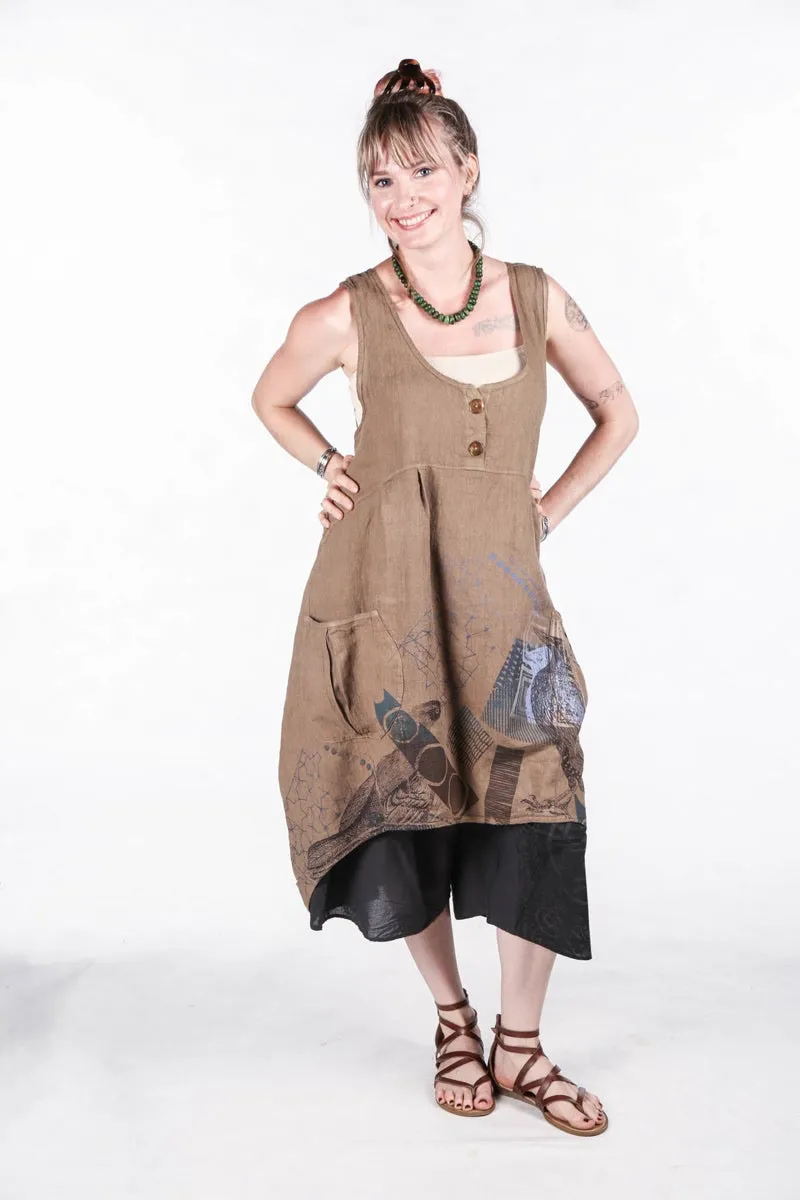 6185 Mulberry Mid Layer Linen  Coyote-P