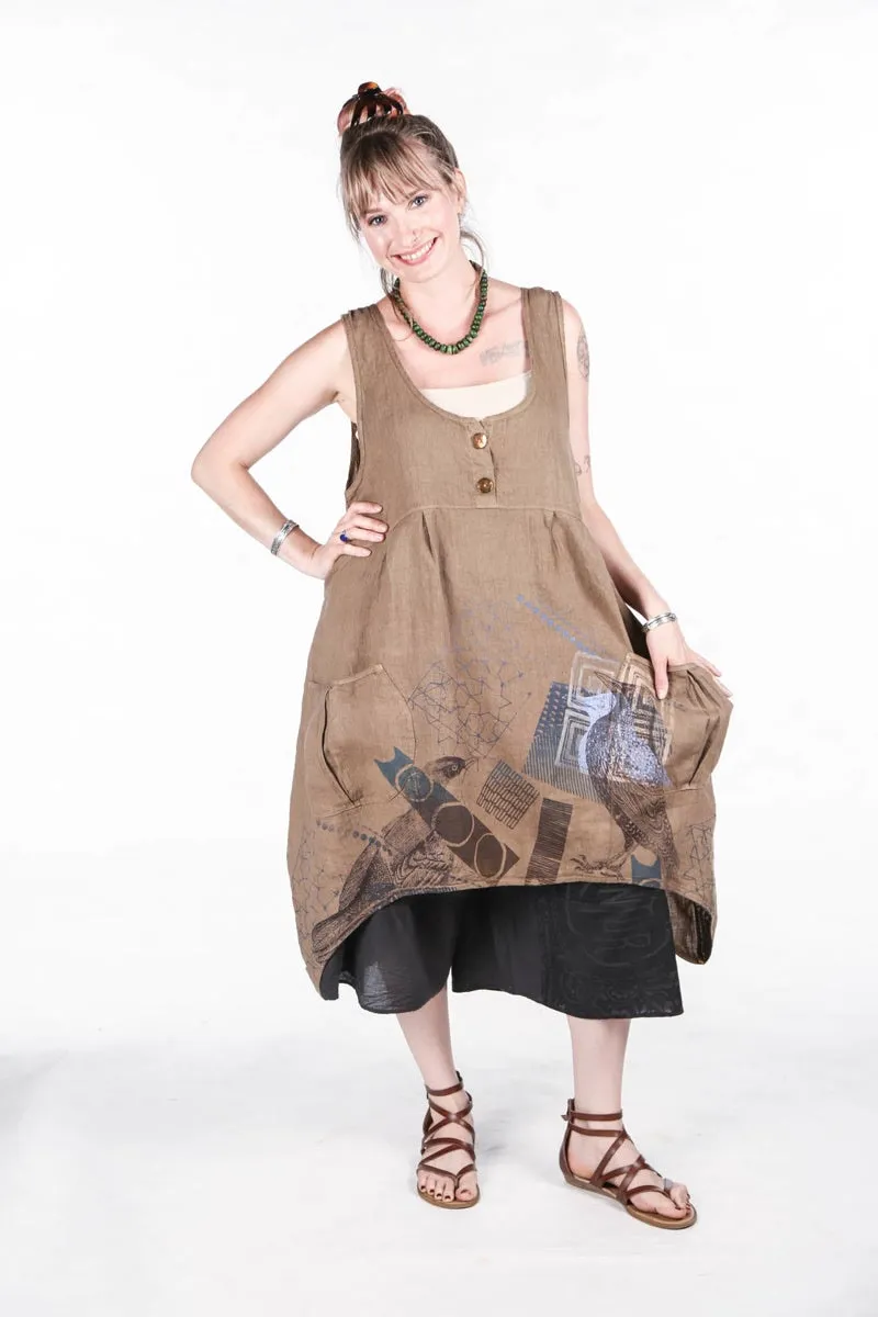 6185 Mulberry Mid Layer Linen  Coyote-P