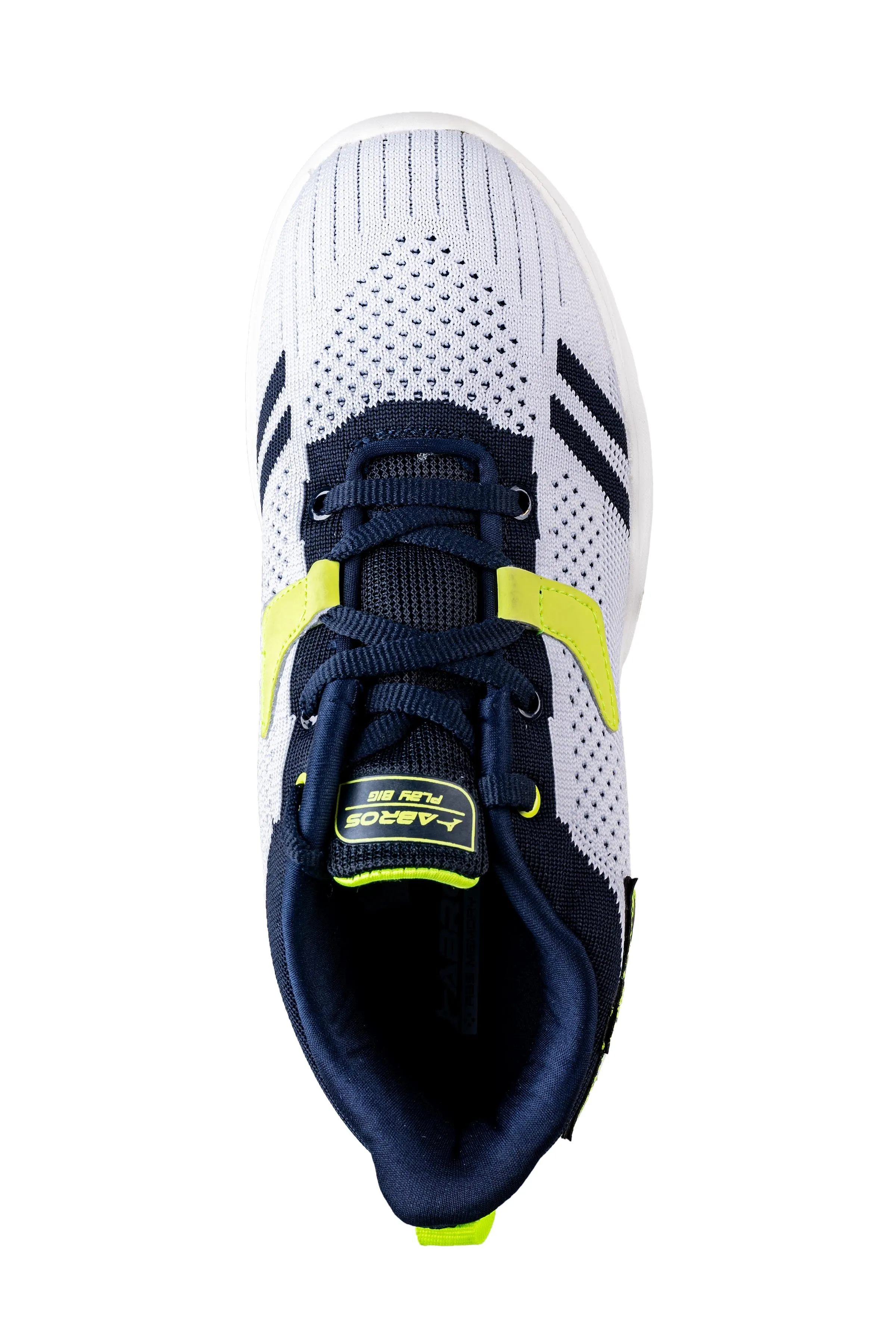 Abros Boys Eng Grey / F. Green Sports Shoe
