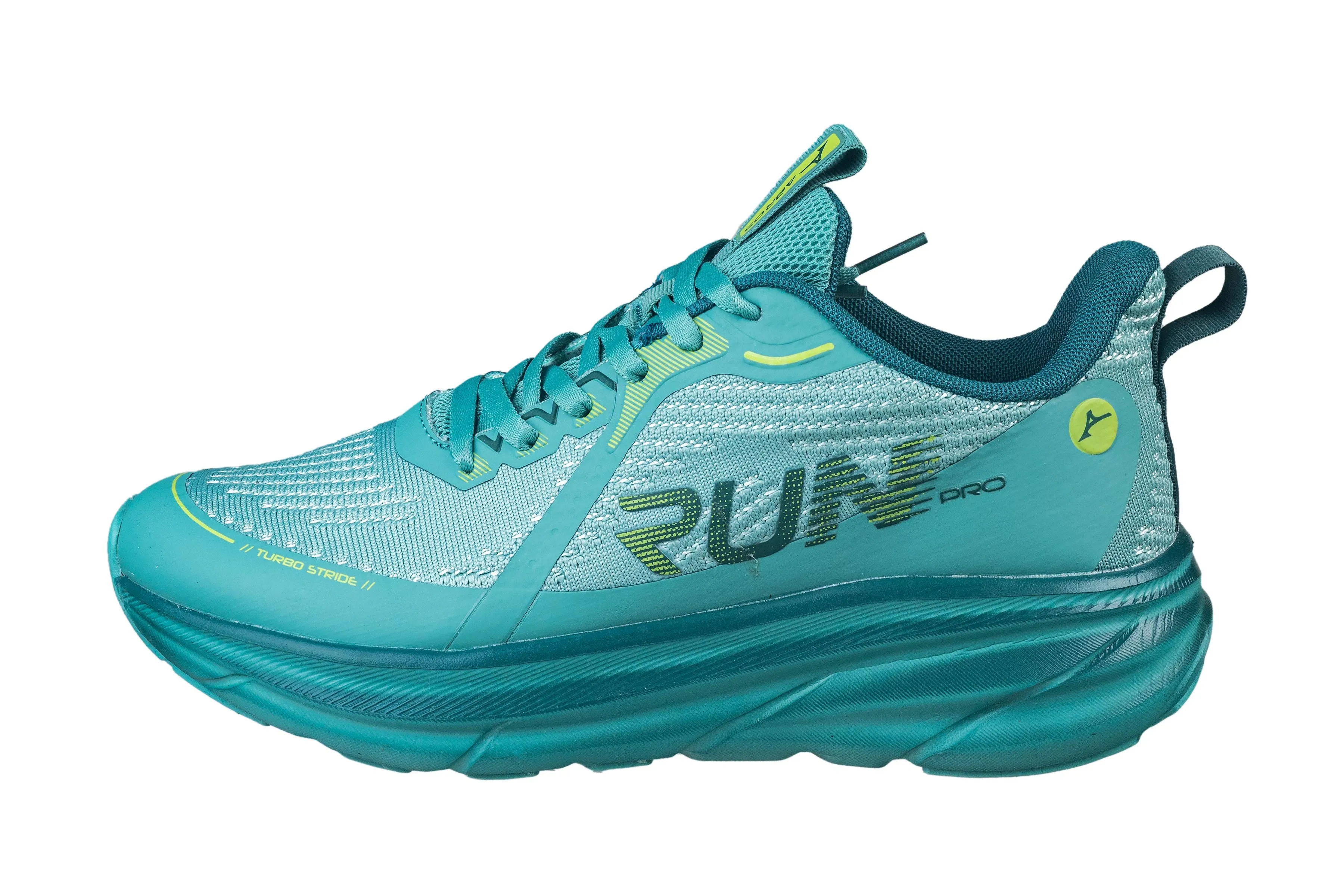 Abros Gents Green / Bottle Green Sports Shoe