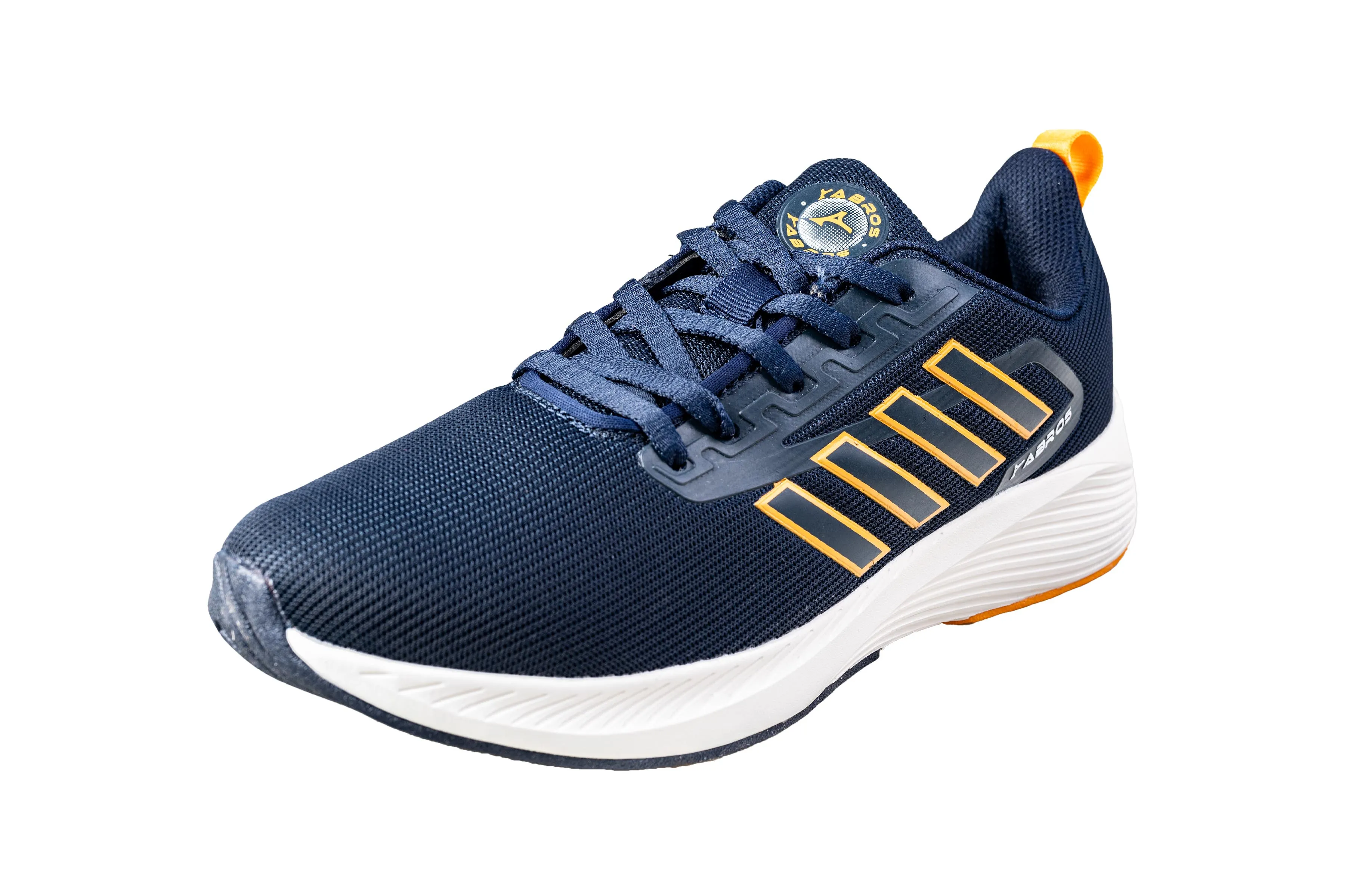 Abros Gents Navy / Mustard Sports Shoe