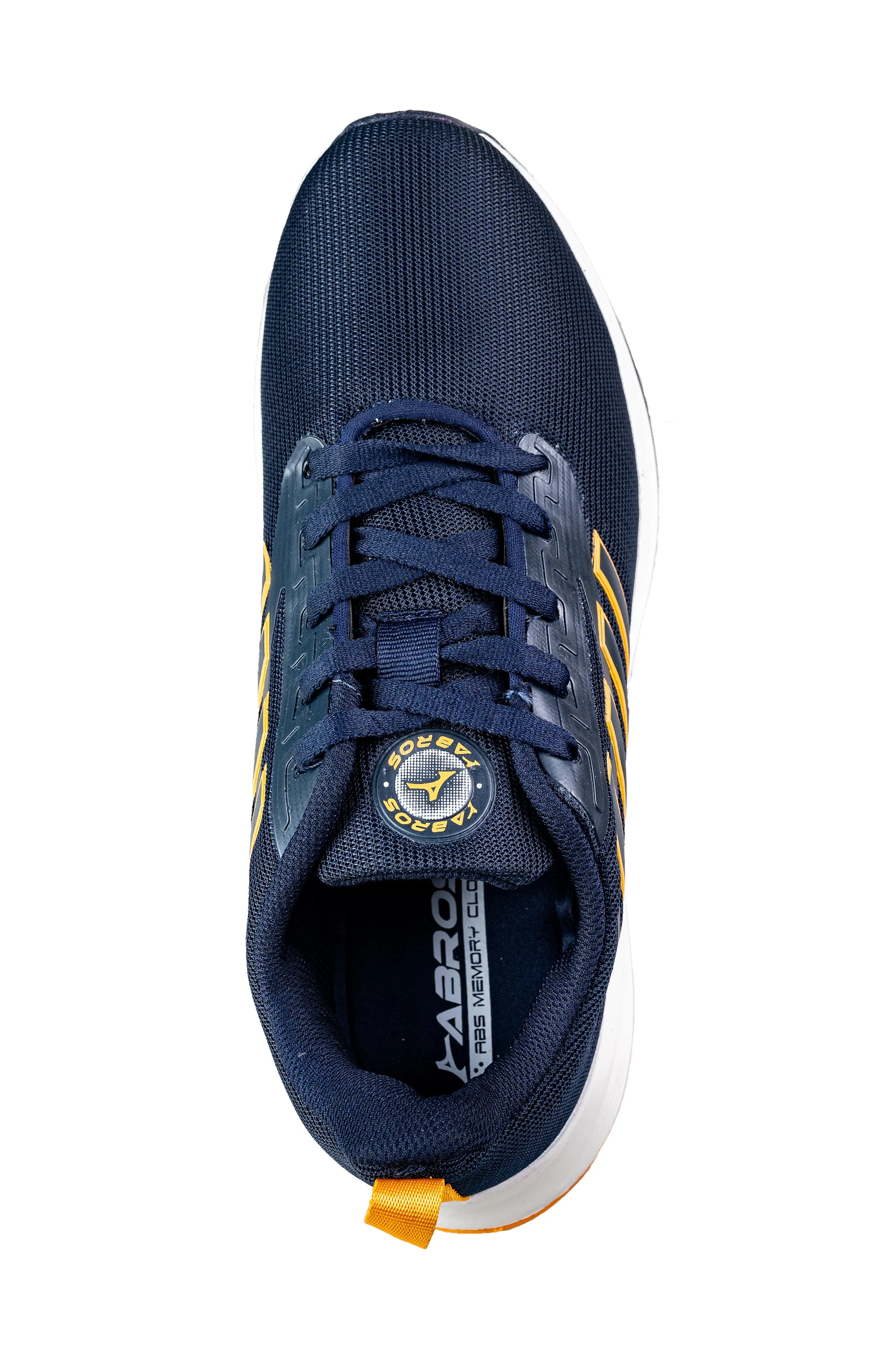 Abros Gents Navy / Mustard Sports Shoe