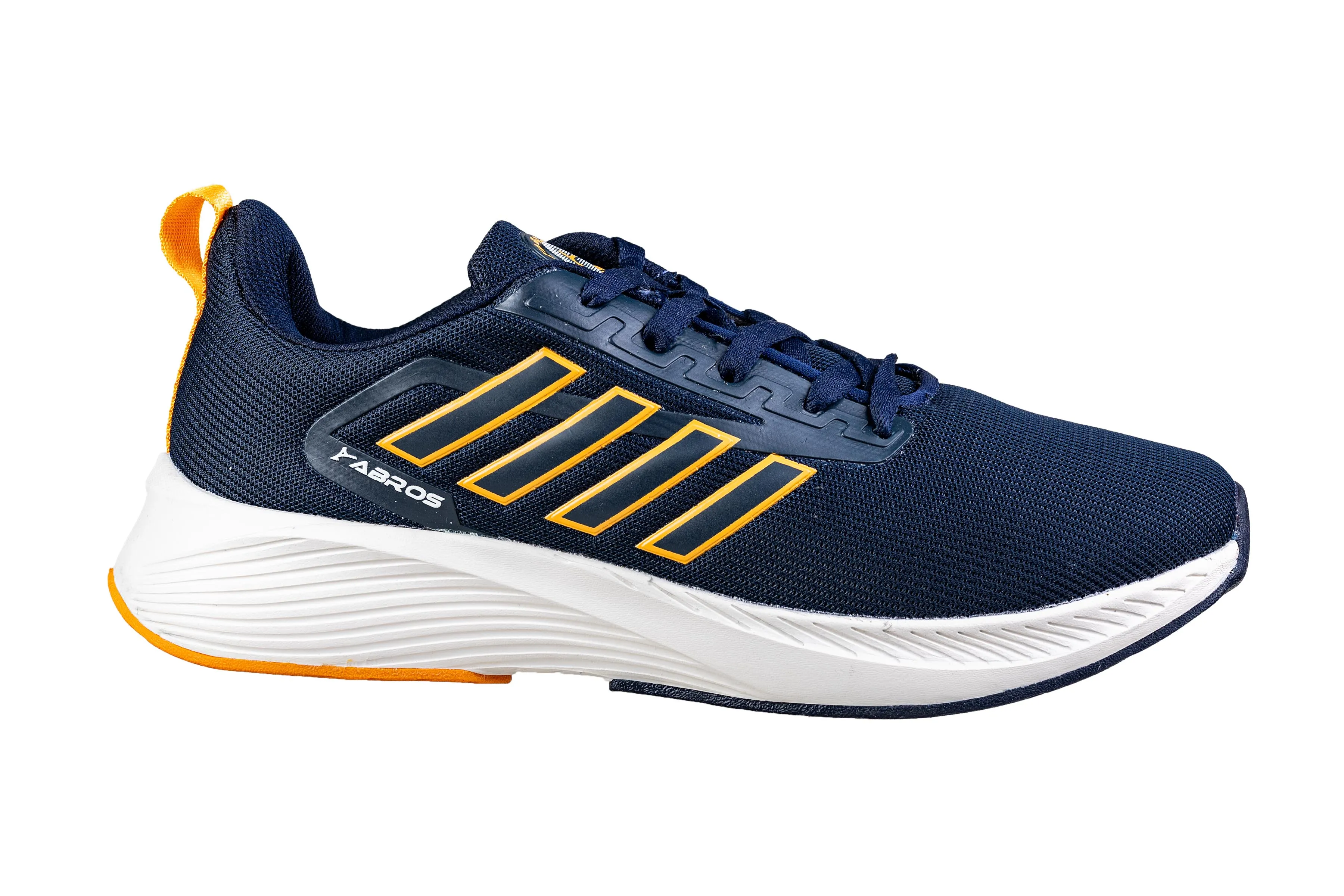Abros Gents Navy / Mustard Sports Shoe