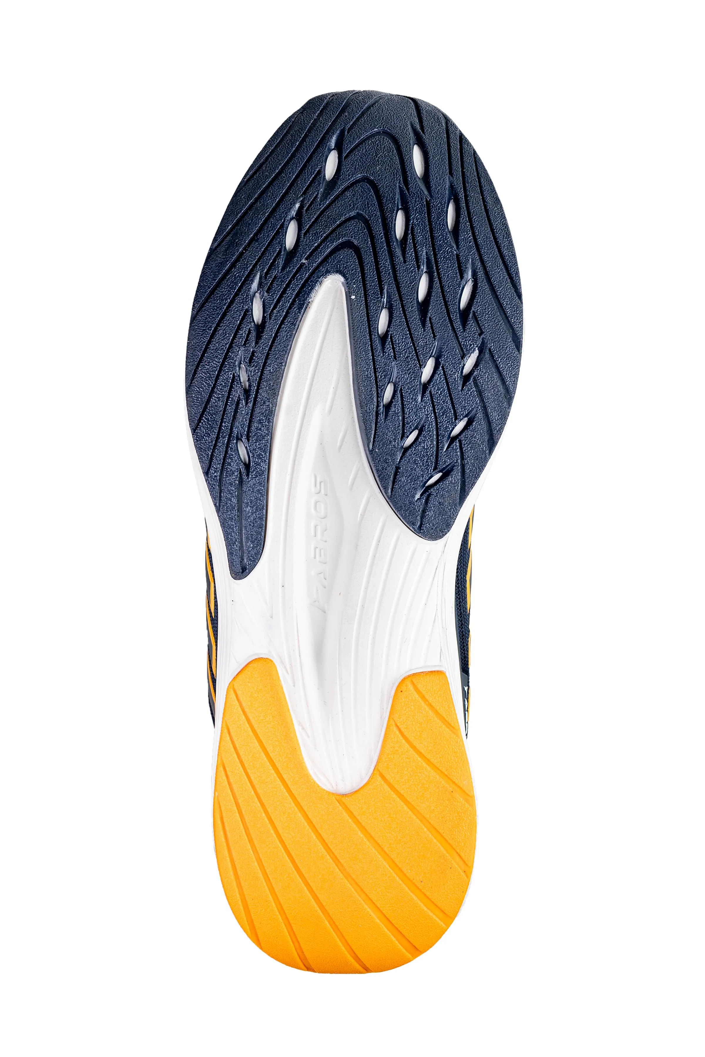 Abros Gents Navy / Mustard Sports Shoe