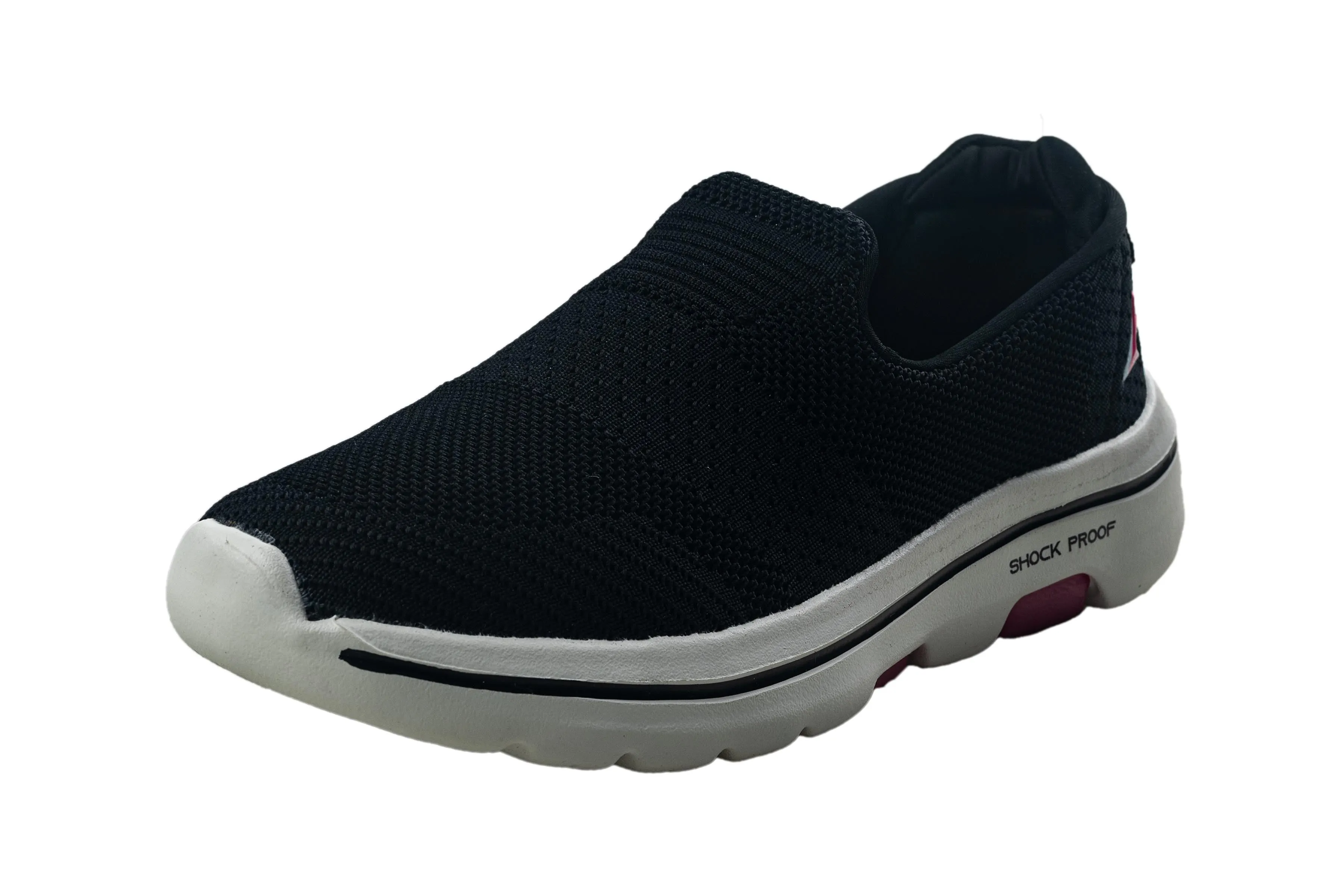 Abros Ladies Black / Pink Sports Shoe (Sports Assl 0119 A)