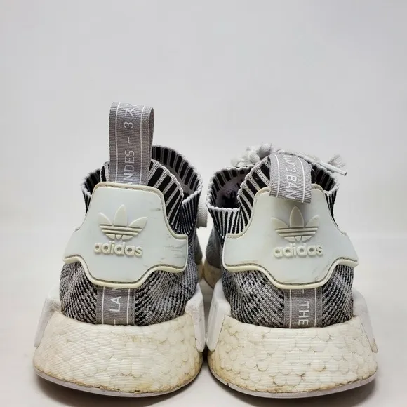 Adidas NMD_R1 PK Primeknit Oreo Glitch Shoes