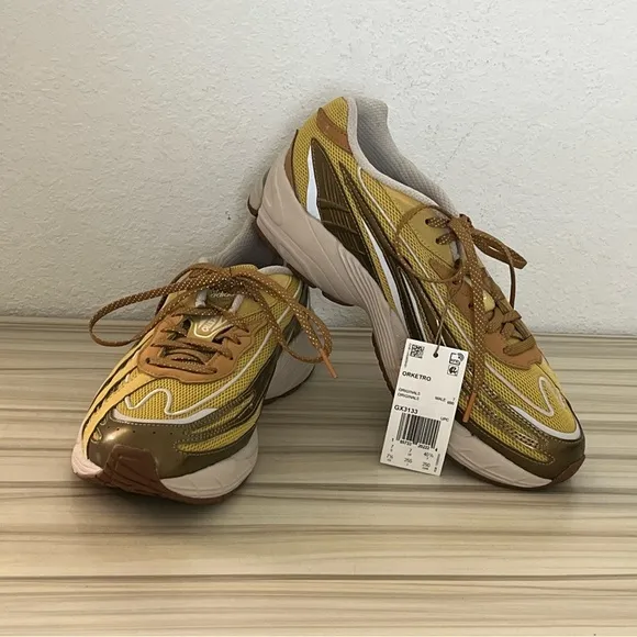 Adidas Orketro Men's Athletic Sneaker Casual Shoe Gold GX3133 Men’s 7.5