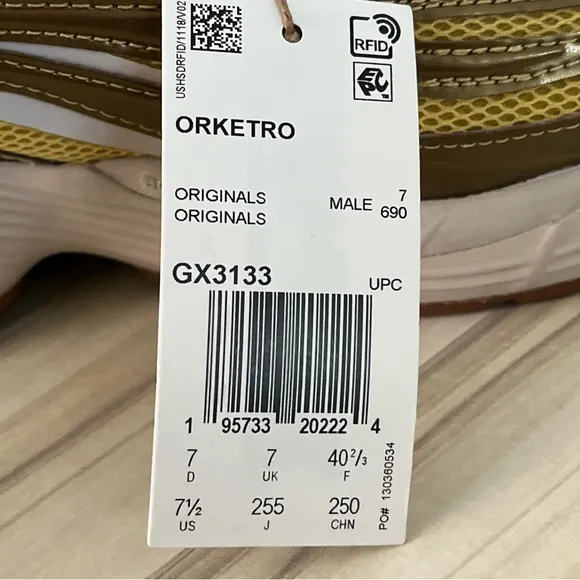 Adidas Orketro Men's Athletic Sneaker Casual Shoe Gold GX3133 Men’s 7.5
