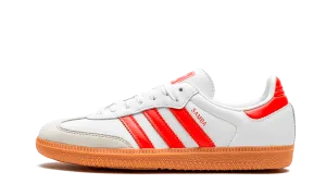 Adidas Samba OG White Solar Red Gum