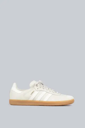 ADIDAS SAMBA OG WOMEN'S ALUMINUM CHALK WHITE