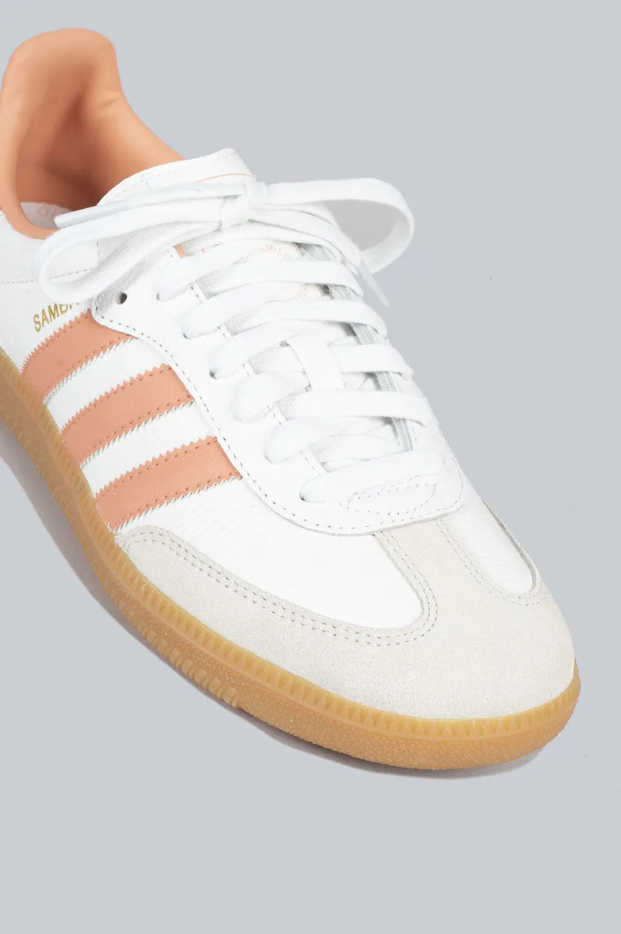 ADIDAS SAMBA OG WOMEN'S WHITE WONDER CLAY