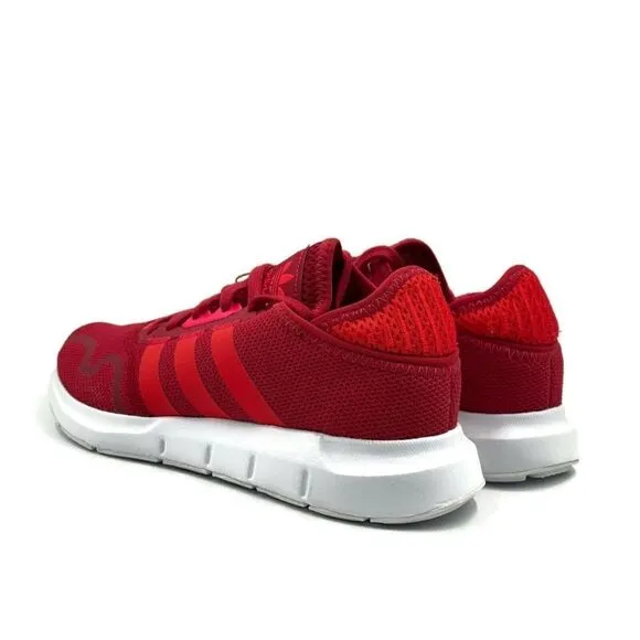 Adidas Swift Run Big Girl Casual Running Shoe Red White School Sneaker