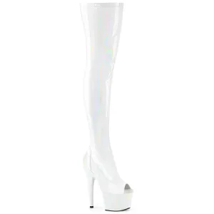 ADORE-3011HWR  White Stretch Holo/White Holo