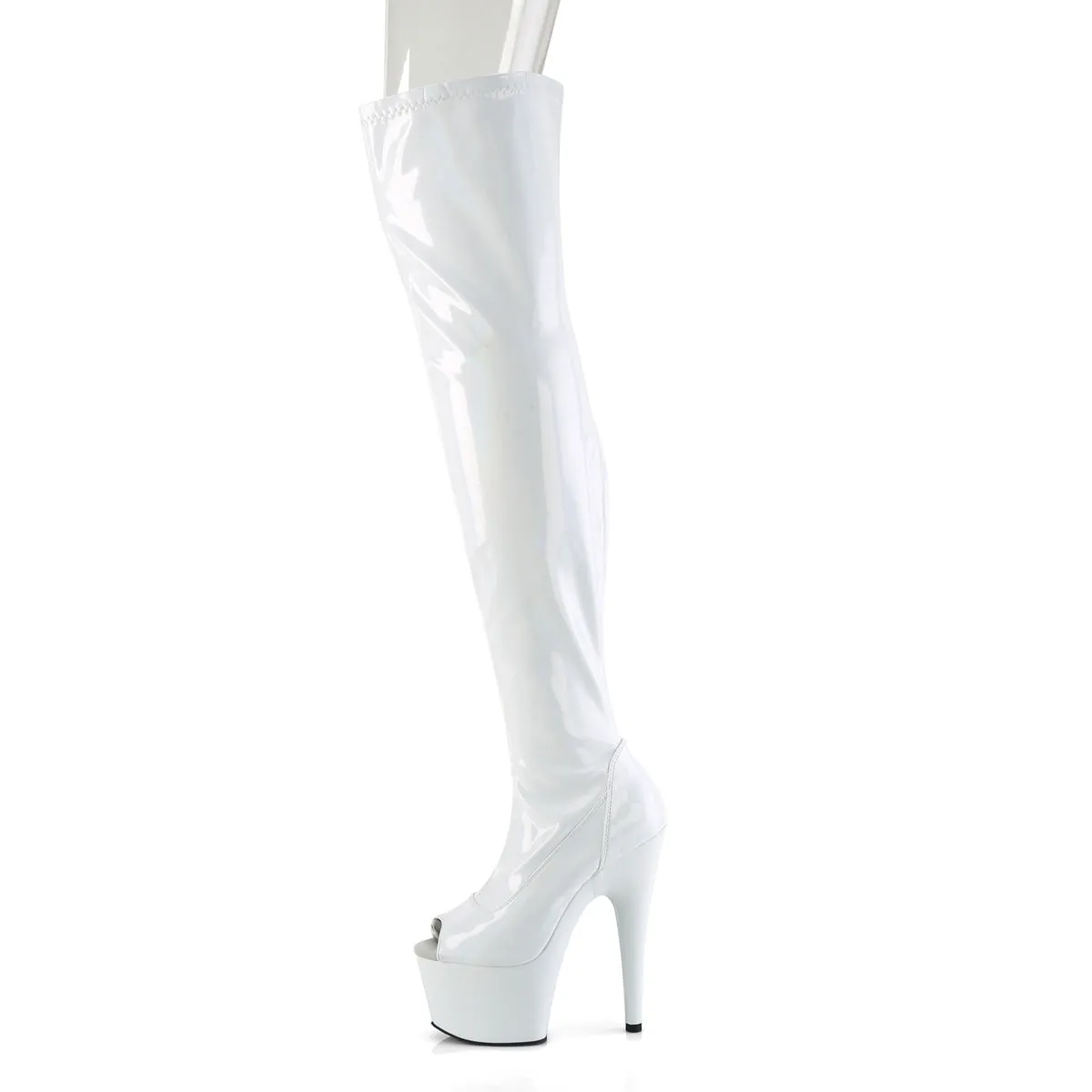 ADORE-3011HWR  White Stretch Holo/White Holo