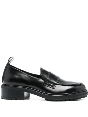 Aeyde Ruth 40mm leather loafers