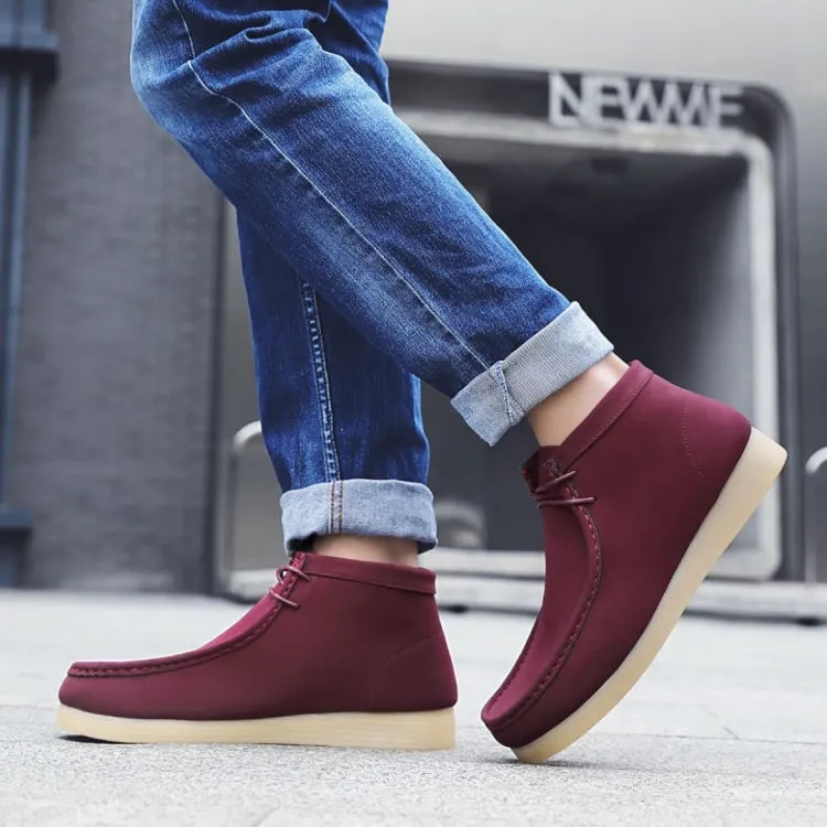Amali Jason 2 Men's Burgundy Suede Limited Edition Ankle Boots