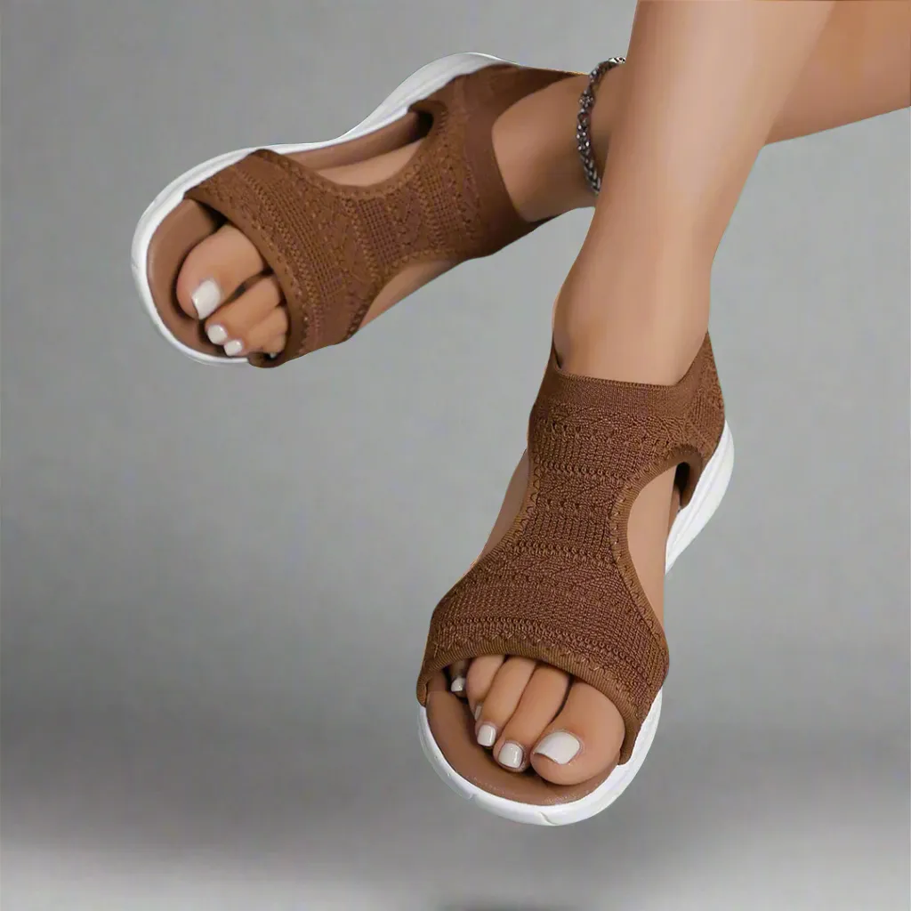 Amelie | Handmade Wedge Sandals made from Premium Material