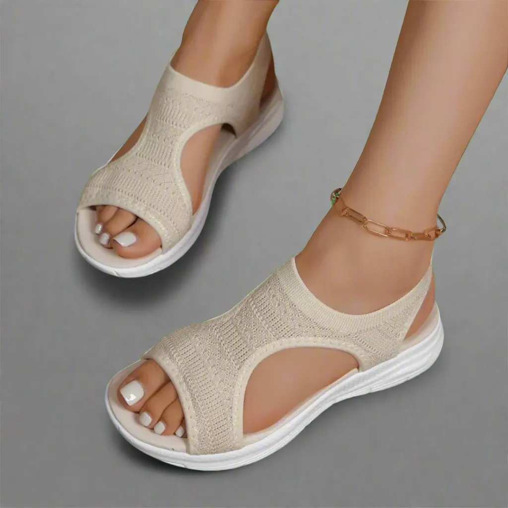 Amelie | Handmade Wedge Sandals made from Premium Material