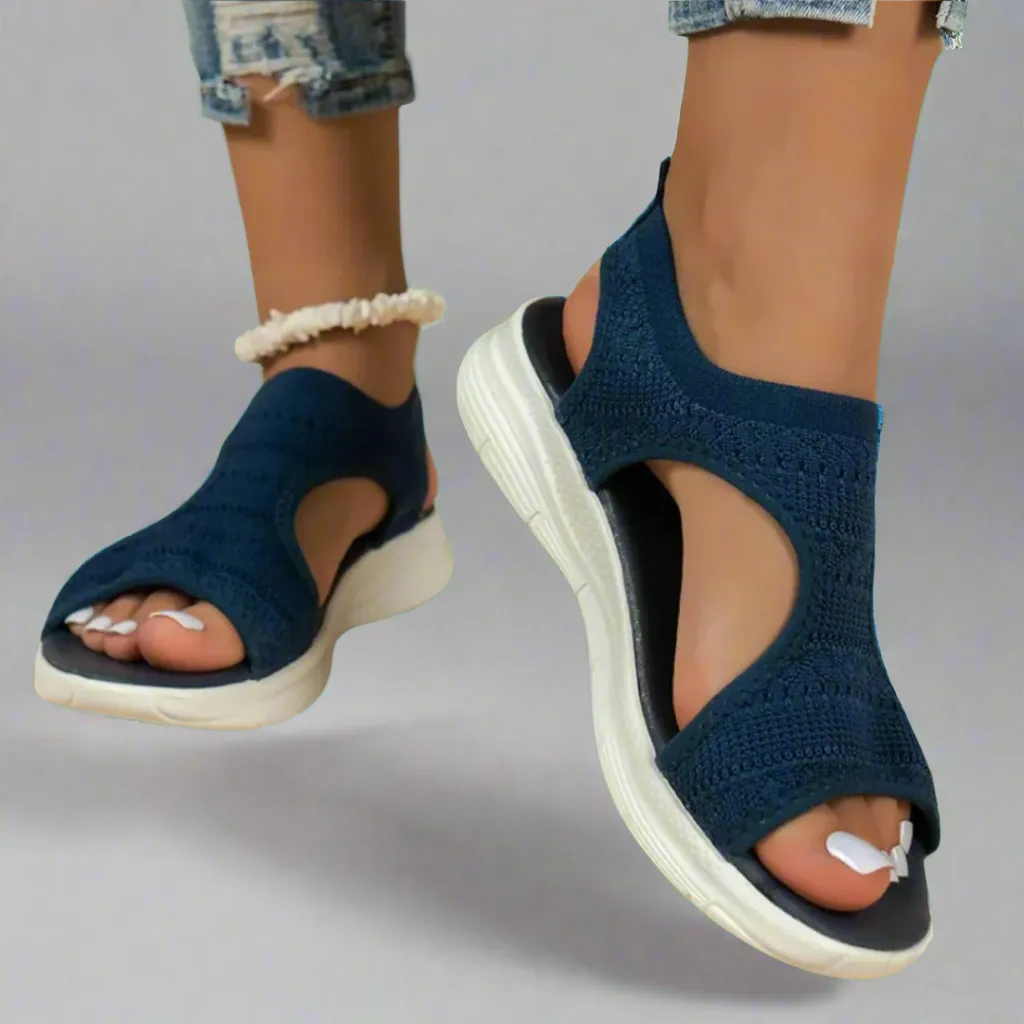 Amelie | Handmade Wedge Sandals made from Premium Material