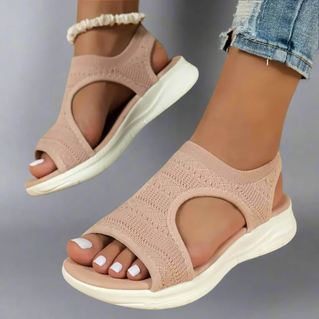 Amelie | Handmade Wedge Sandals made from Premium Material