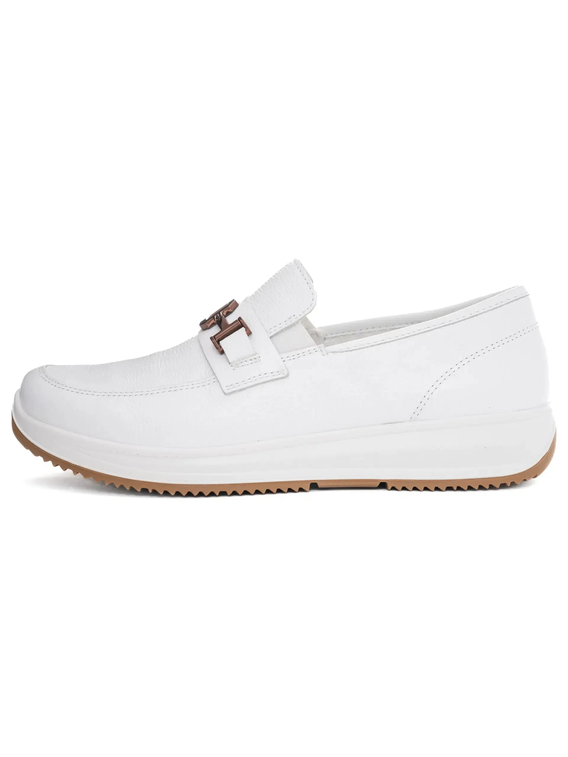 Ara - 25528 White Wedge Loafer