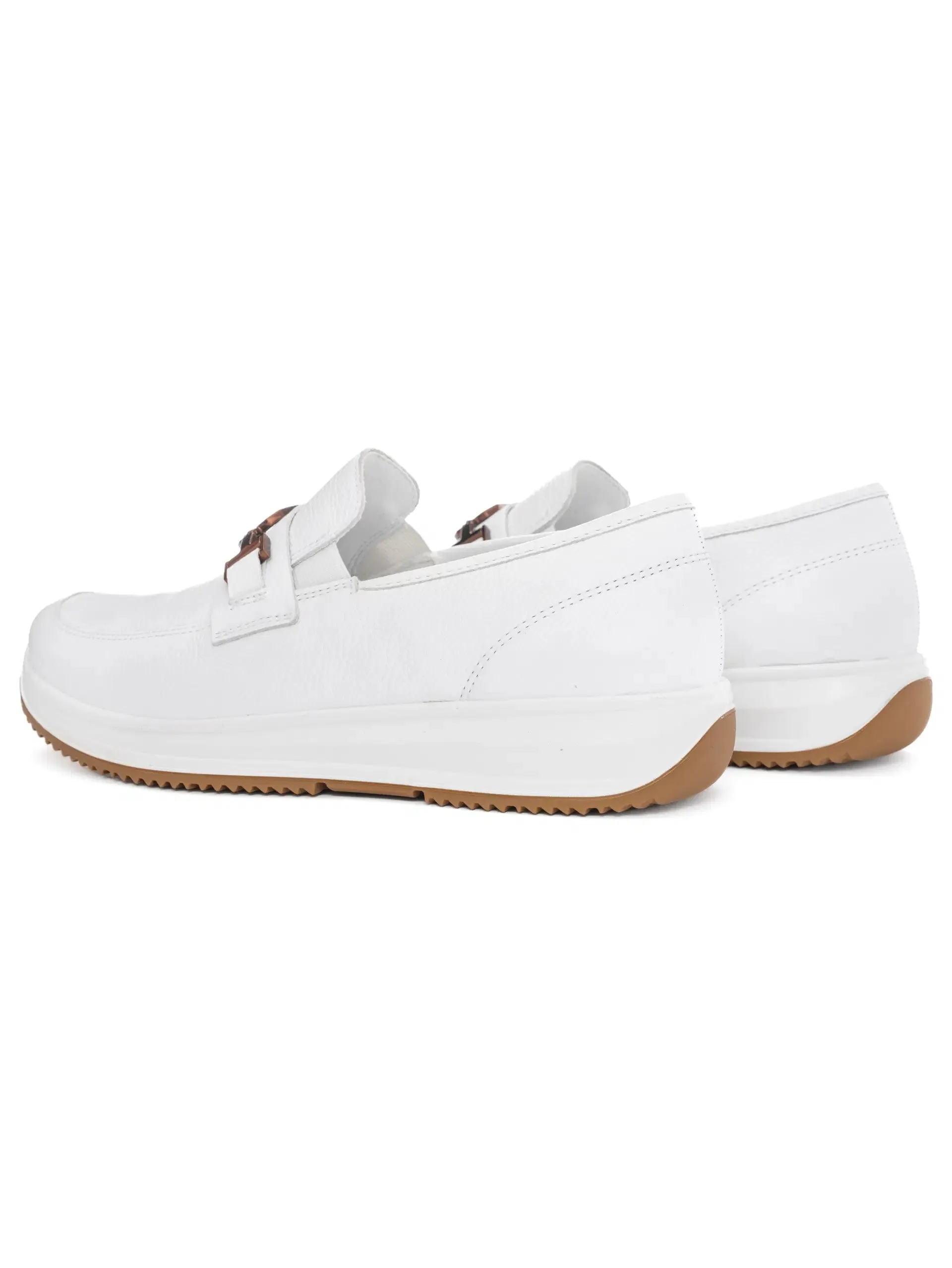 Ara - 25528 White Wedge Loafer