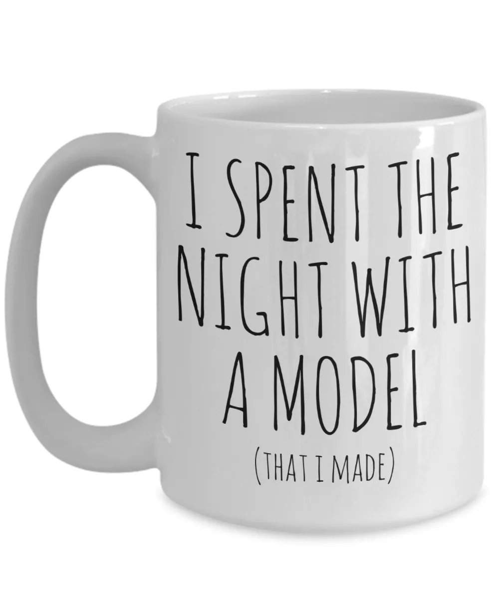 Architecture Student Mug Engineer Gift Coffee Cup I Spent the Night with a Model That I Made