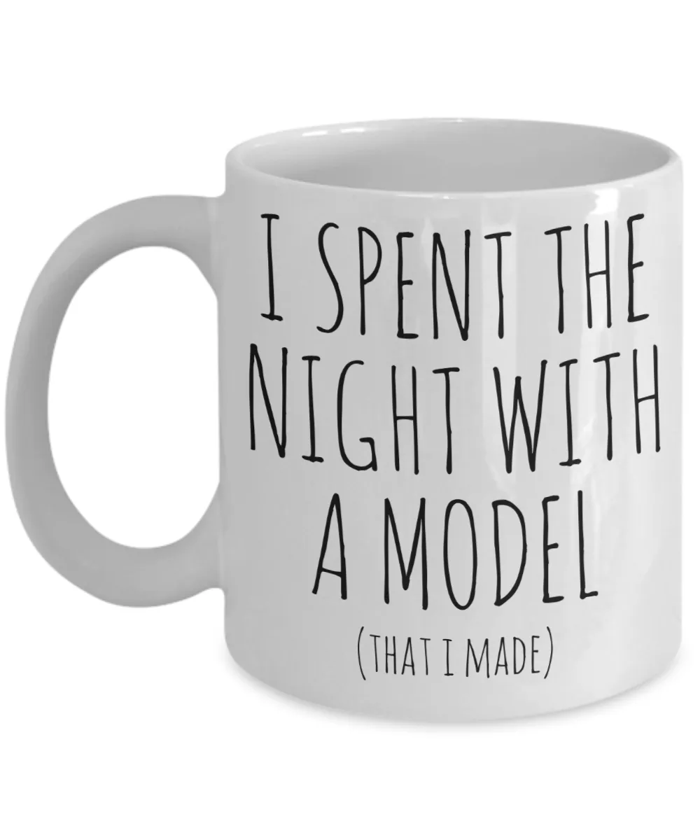 Architecture Student Mug Engineer Gift Coffee Cup I Spent the Night with a Model That I Made
