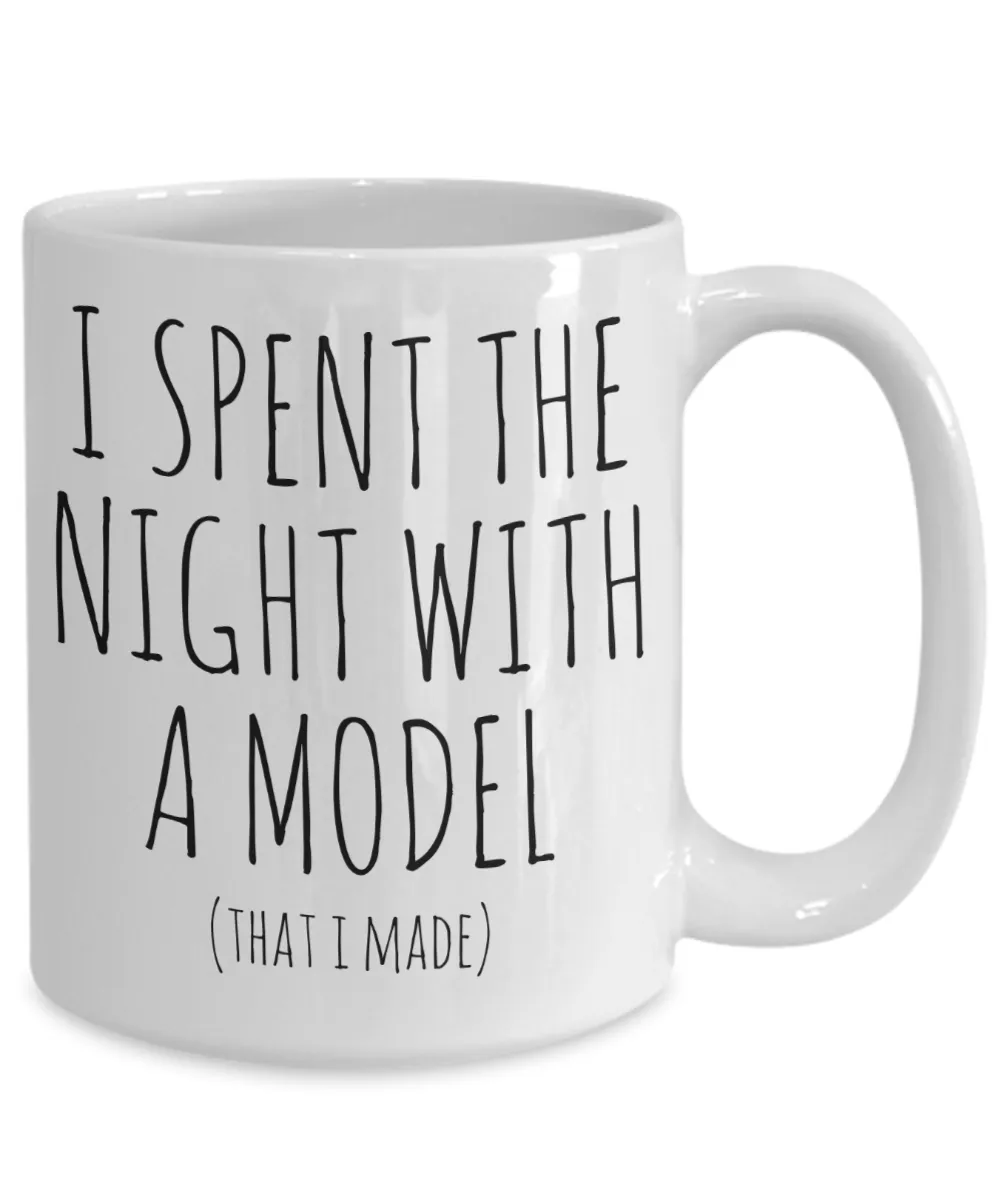 Architecture Student Mug Engineer Gift Coffee Cup I Spent the Night with a Model That I Made
