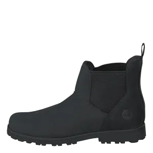 Asphalt Trail Chelsea Boot Jet Black