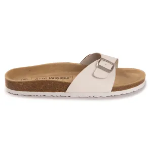 AUS WOOLI AUSTRALIA UNISEX TOORAK SANDALS - WHITE