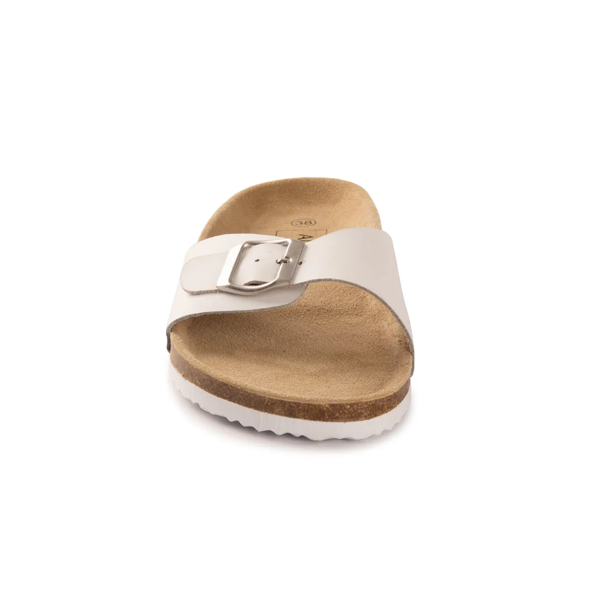 AUS WOOLI AUSTRALIA UNISEX TOORAK SANDALS - WHITE