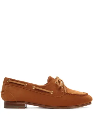 Bally Plume leather loafers