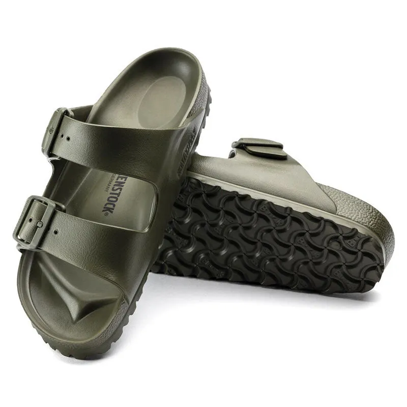 BIRKENSTOCK Womens Arizona EVA Sandals in Khaki