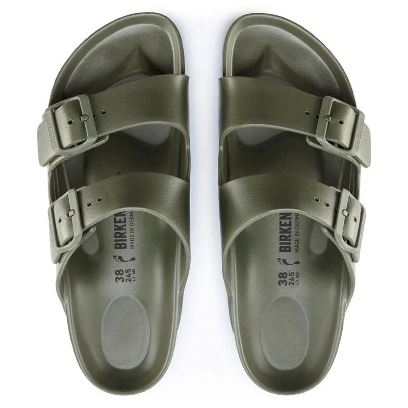 BIRKENSTOCK Womens Arizona EVA Sandals in Khaki
