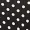 Black Polka Dot Ruched Sleeve Bodysuit