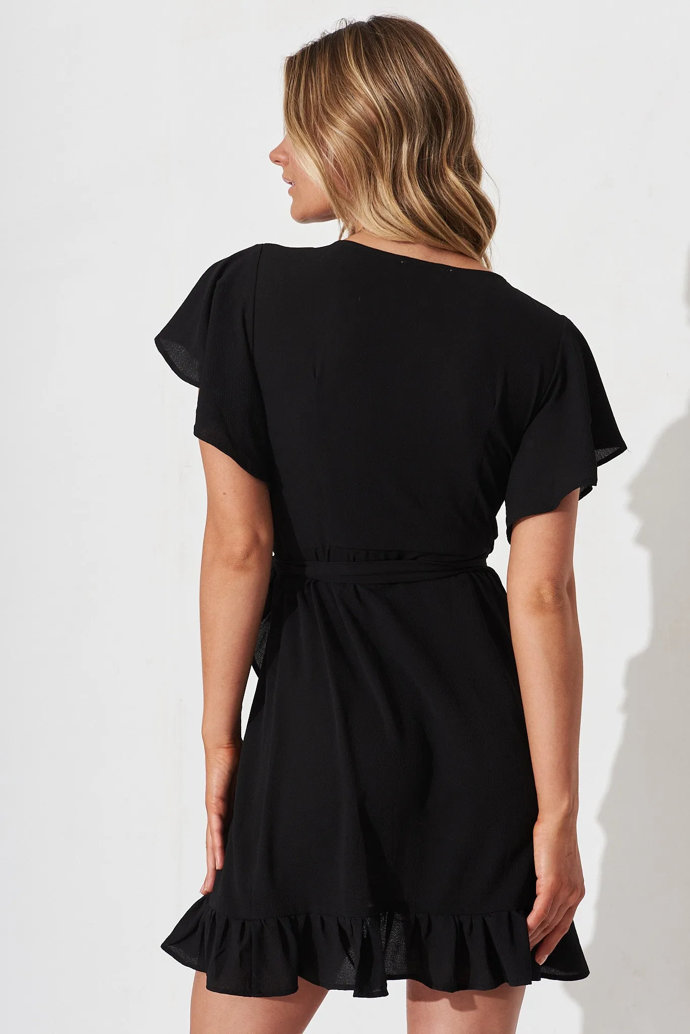 Black Wrap Dress - Pre Order Now