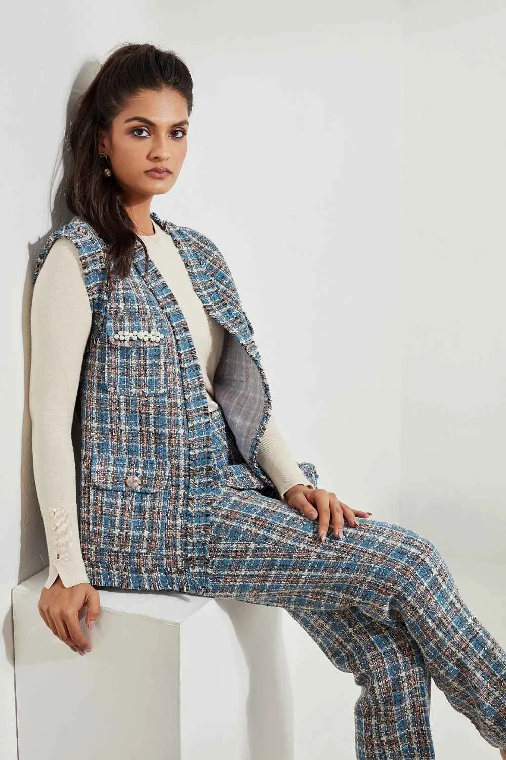 Blue Cherie Co-ord Set