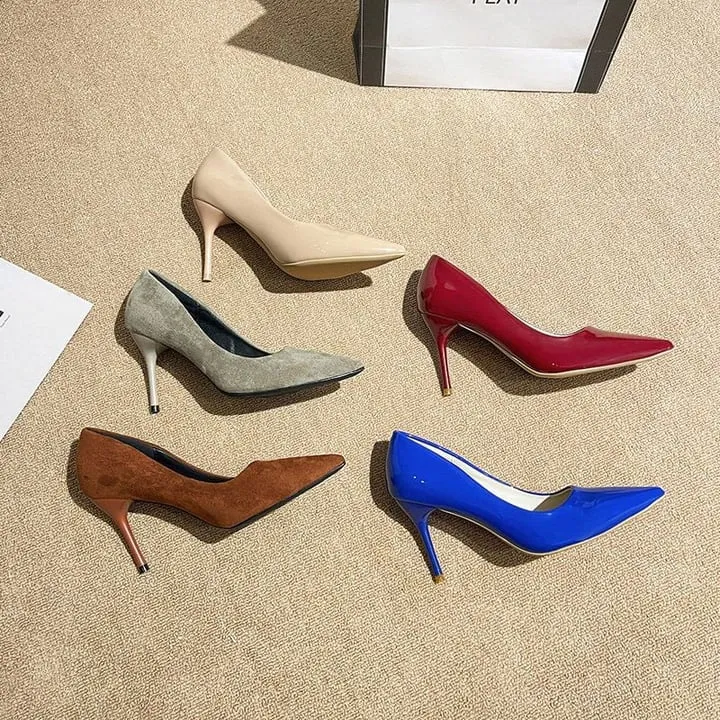 Brown Stiletto Heels
