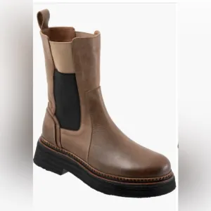 Bueno Gizelle Brown Leather Boot