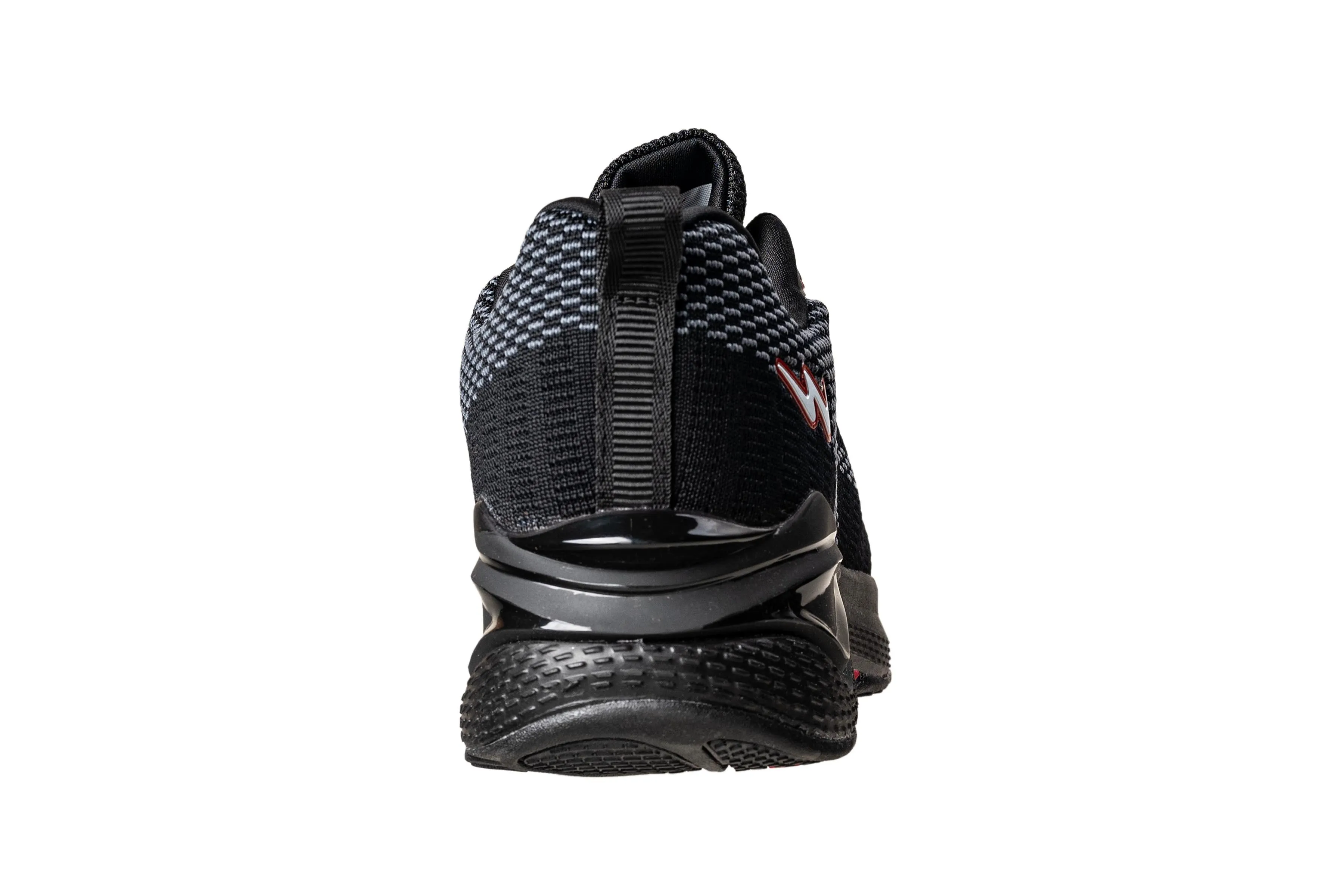 Campus Gents Black / Red Sports Shoe