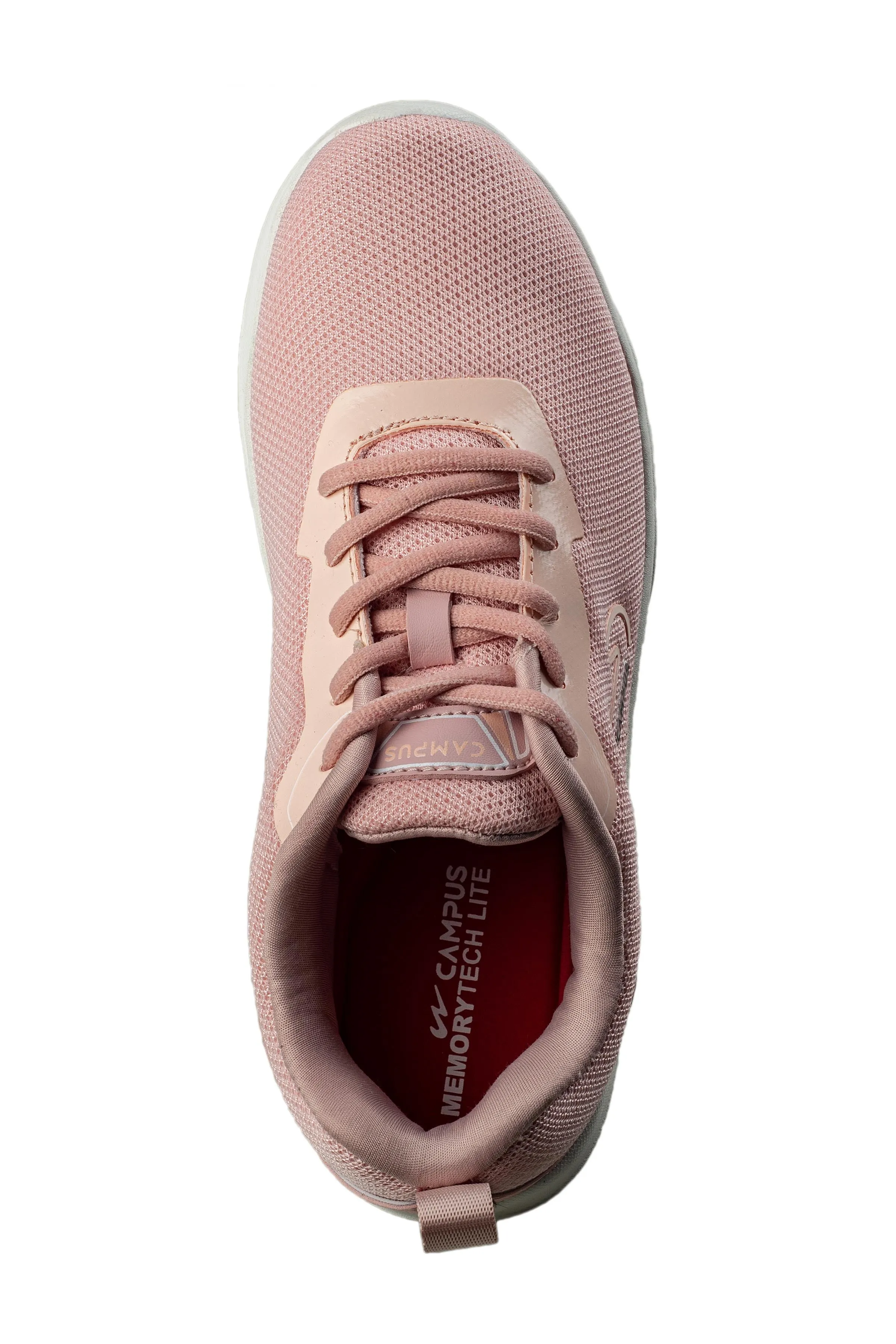 Campus Ladies Peach / White Sports Shoe