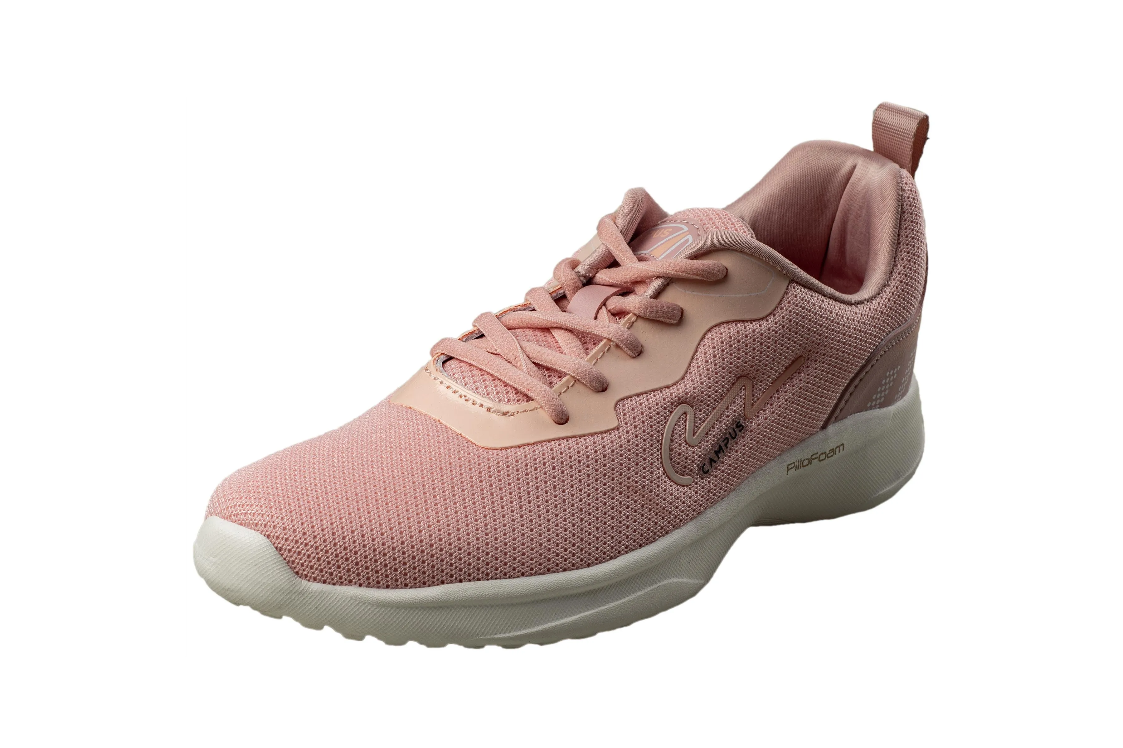 Campus Ladies Peach / White Sports Shoe