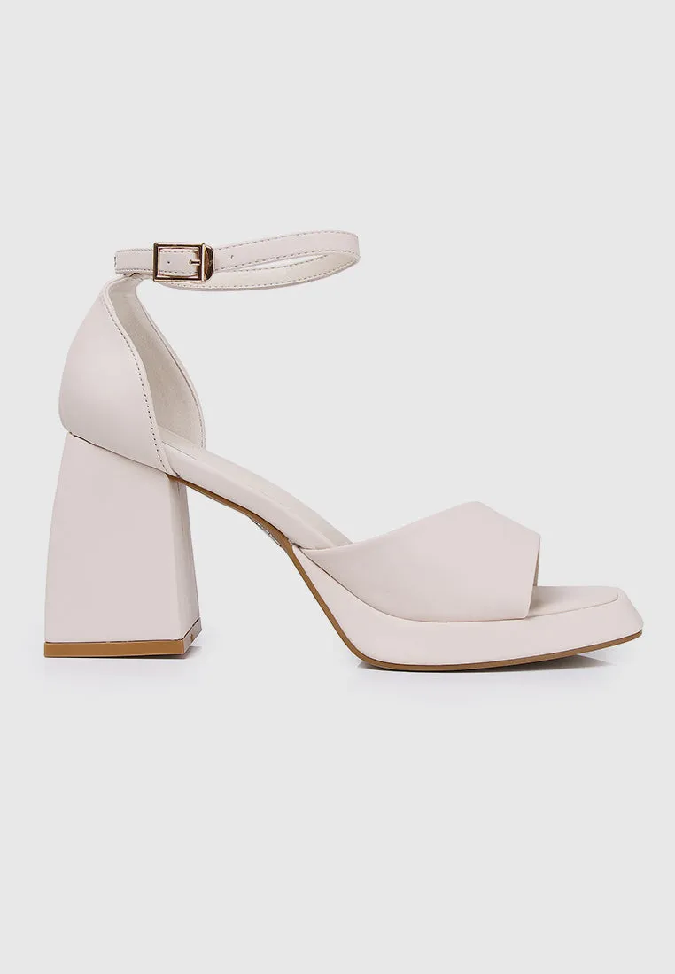 Carolyn Heels (White)